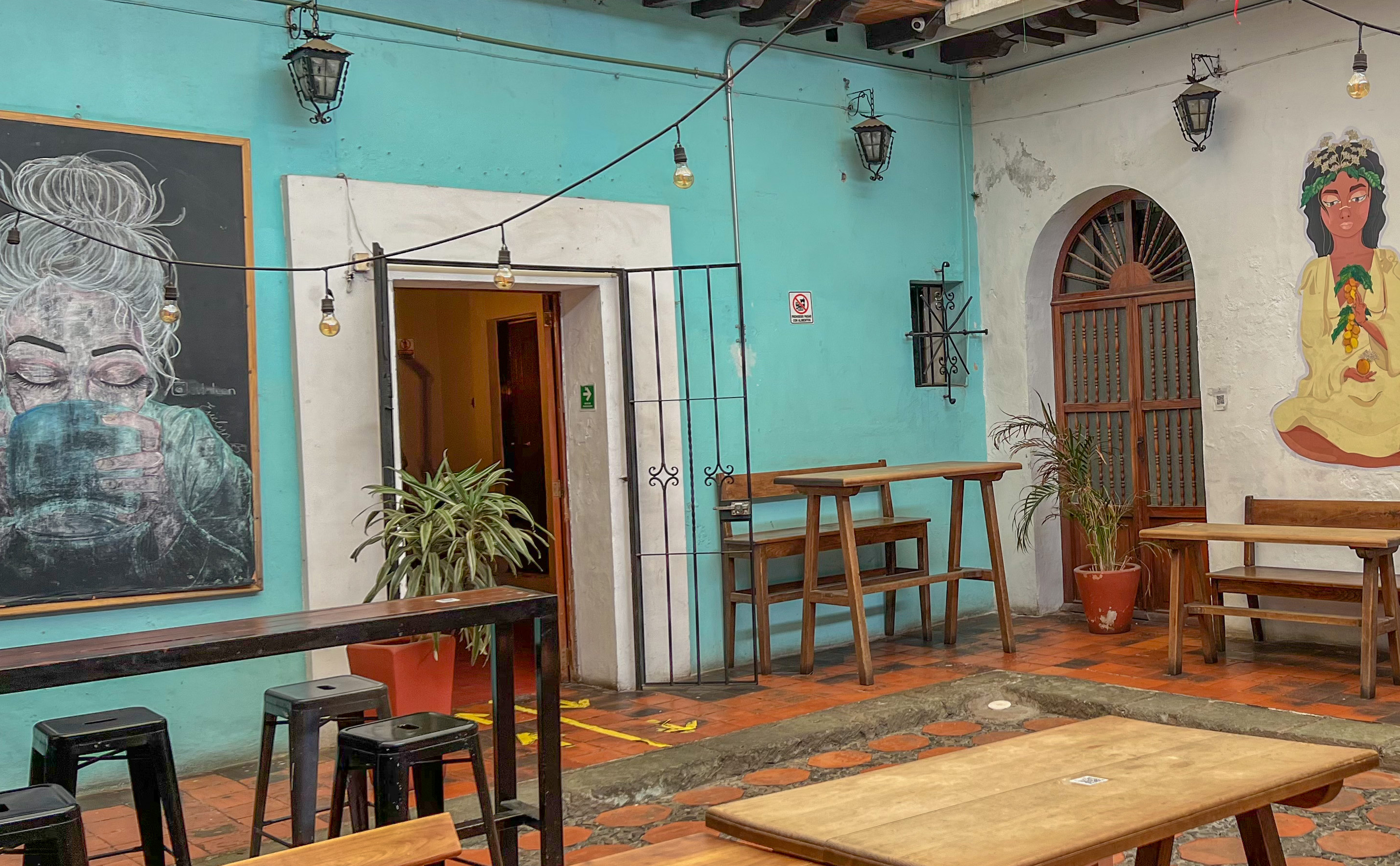 cafebre cafe with wifi oaxaca city