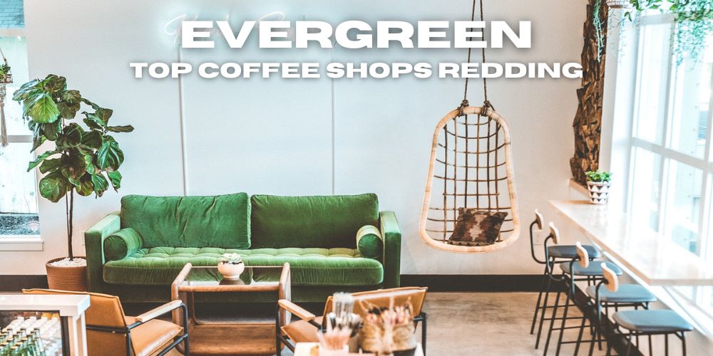 evergreen coffee shop and boutique, best coffee shops in redding, ca with wifi