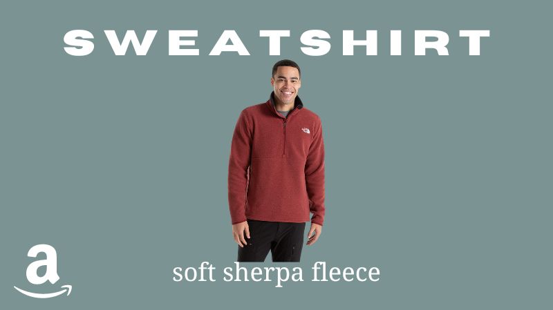 north face sweatshirt for men amazon