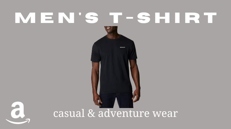 men's t-shirt casual columbia amazon