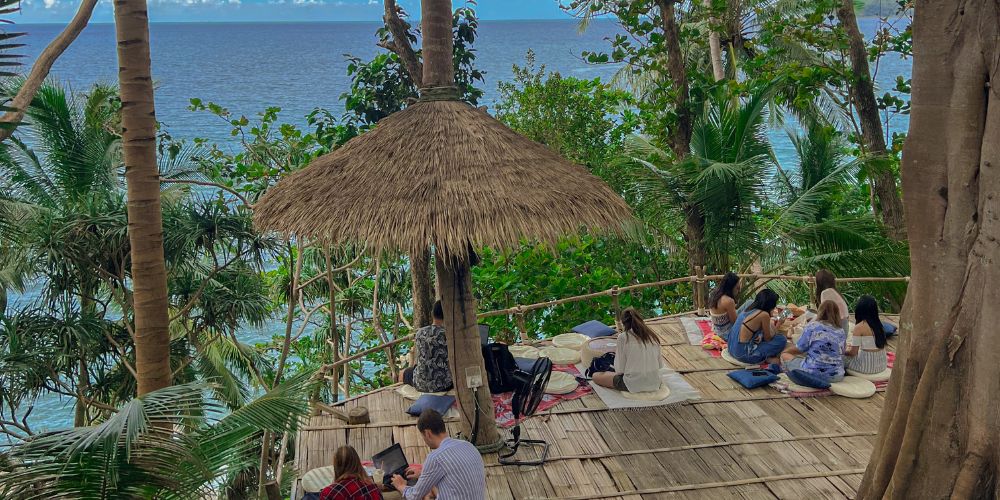 remote working cafe in phuket thailand