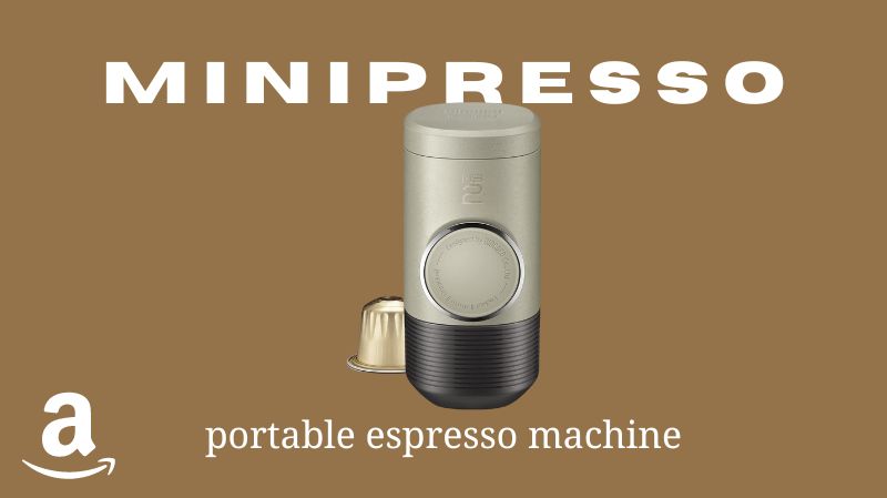 minipresso portable espresso machine travel gear amazon