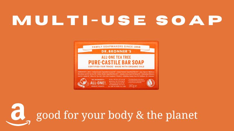 all-one tea tree pure castille bar soap amazon