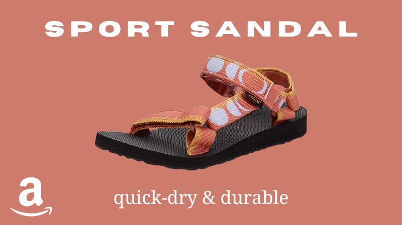 sport sandal TEVA quick dry travel shoe