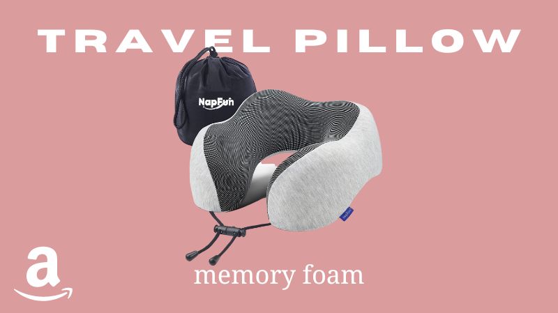 travel pillow amazon memory foam