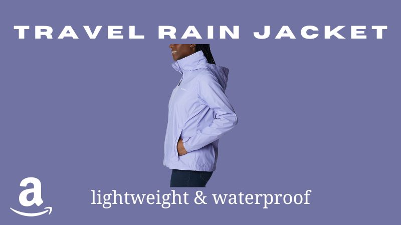 columbia travel rain jacket amazon