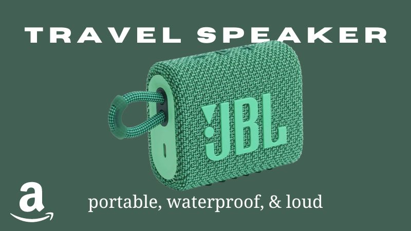 travel speaker jbl go amazon waterproof green
