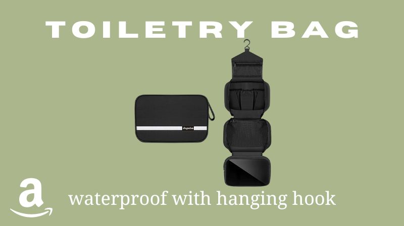 toiletry bag with hook for travel amazon