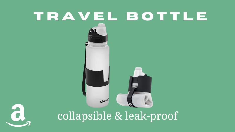 collapsible travel bottle amazon leak-proof