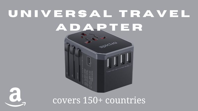 universal travel adapter over 150 countries amazon 