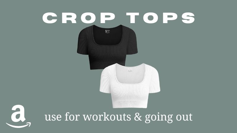 cute workout tops amazon