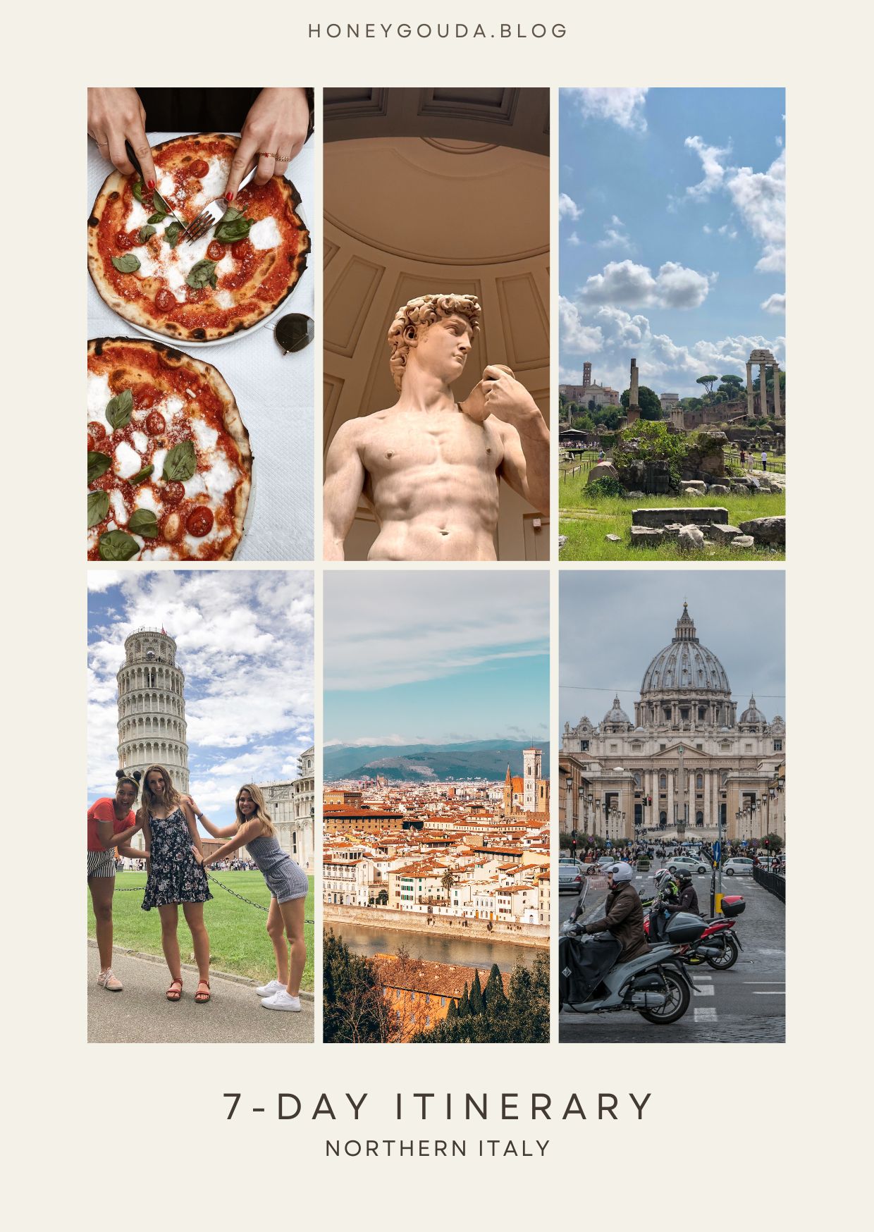 northern italy 7-day trip itinerary