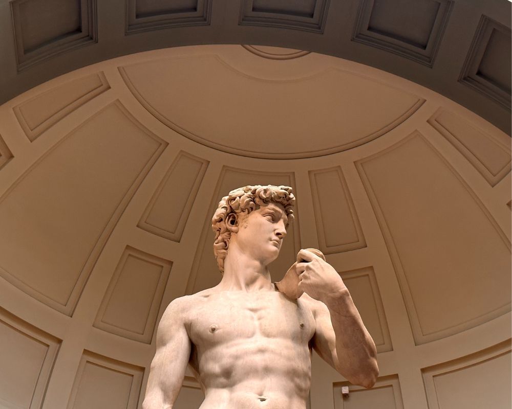 Michelangelo's David at Accademia Gallery