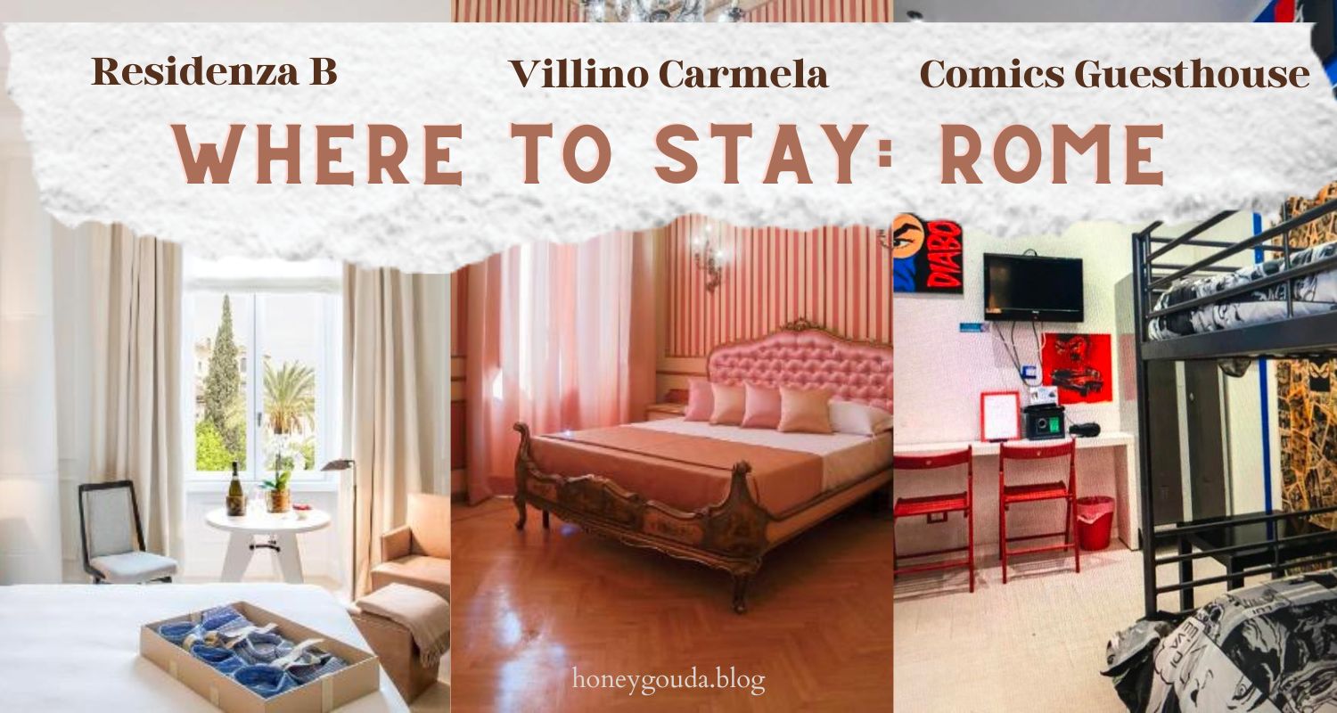 7 days italy travel itinerary rome where to stay