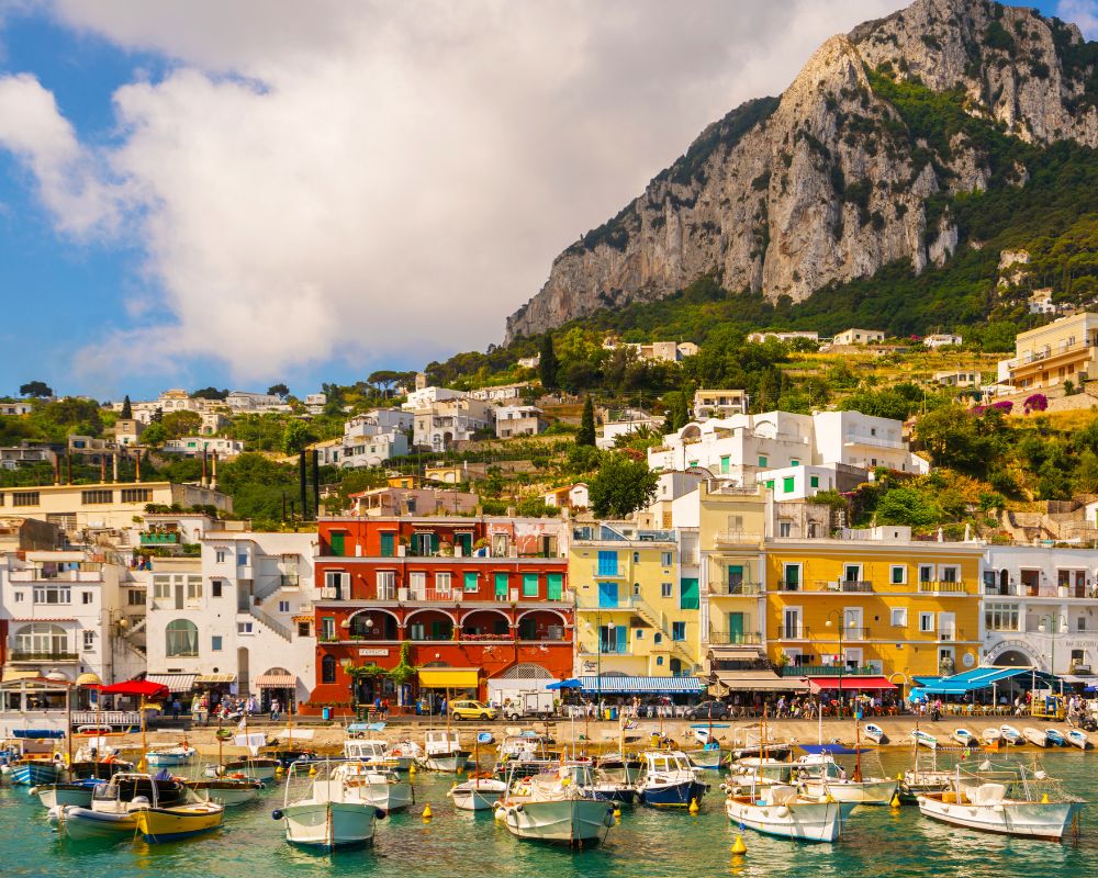 capri island boat tour from sorrento