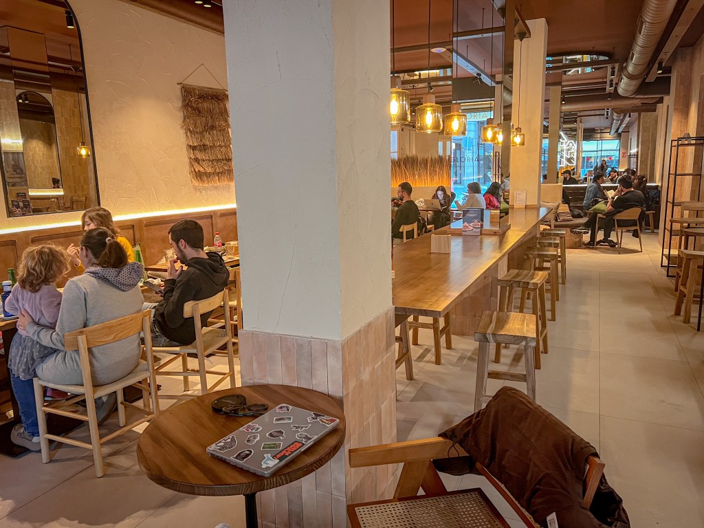 santagloria coffee and bakery, places to work or study in barcelona